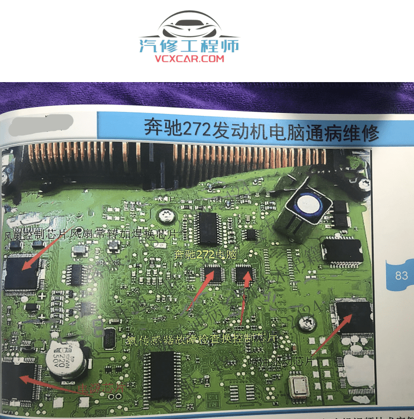 📂汽车电脑板 | ECU 2022年最新 大众奔驰路虎-电脑通病维修案例 中（166页888M）