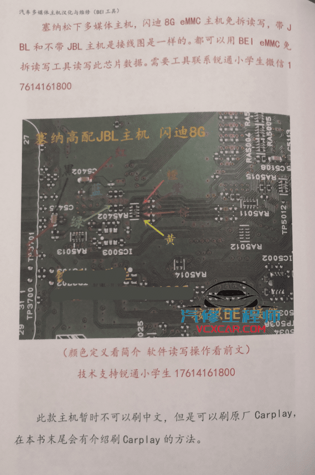 📂汽车导航 | 多媒体主机 2022年最新 丰田大众奥迪奔驰宝马路虎比亚迪多媒体主机汉化与维修（128页574M）