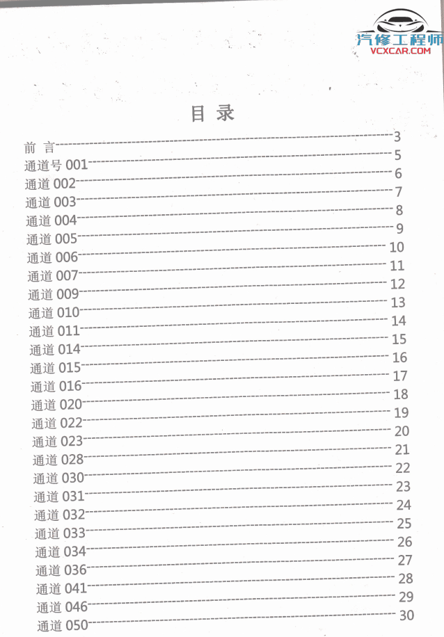 ✅[Free.免费] 大众奥迪 | 发动机 EA888通道号 数据流 基础（70页35M）