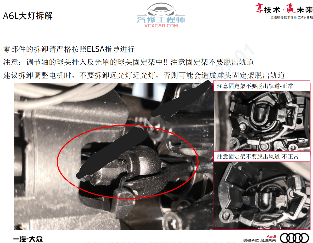 📂奥迪 | Audi原厂SOST 技术培训—2019年第1、2期 内部资料 故障案例(680M)