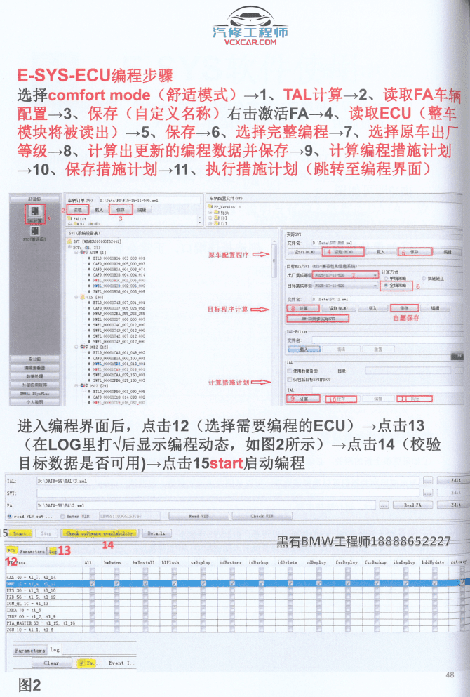 📂宝马BMW | 工程师教程 CHS版:宝马专检系统 初级教程-上册 ISID ICOM INPA winKFP NCS E-SYS 更换网关 ECU编程(70页)