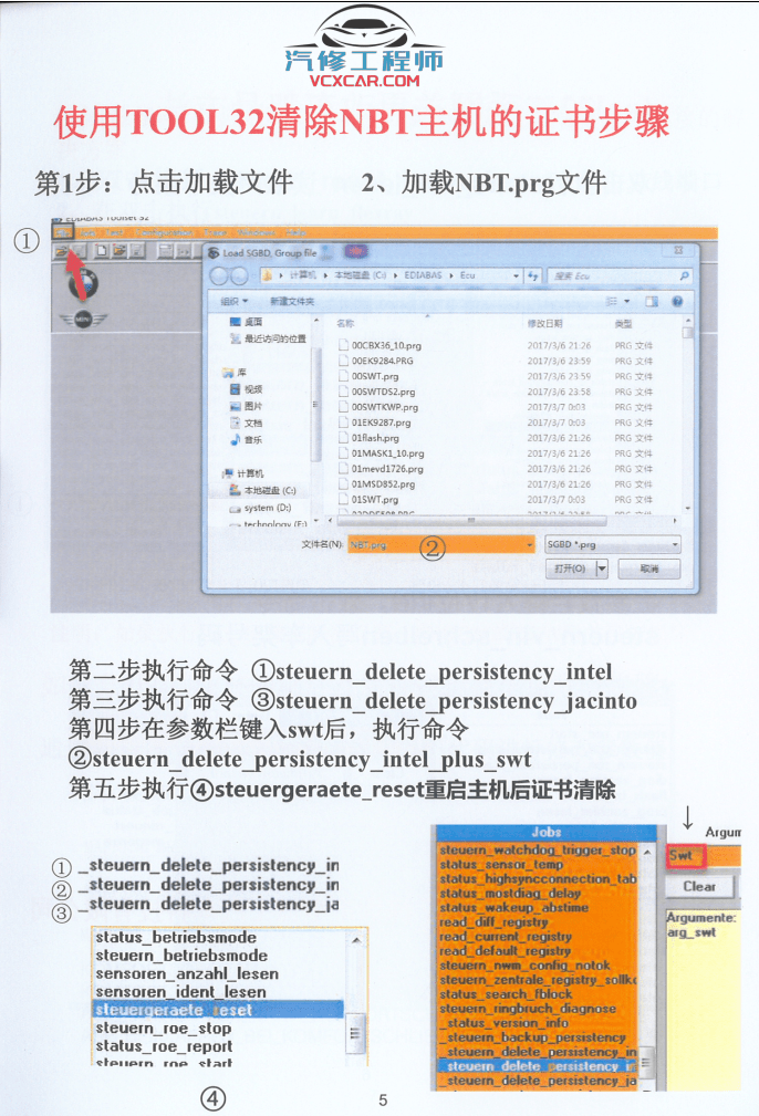 📂宝马BMW | 工程师教程 CHS版：宝马内部升级改装编程培训教程-中册 FSC证书 CIC主机 Tool32 改车架号 激活导航 美规汉化 EVO（100页）