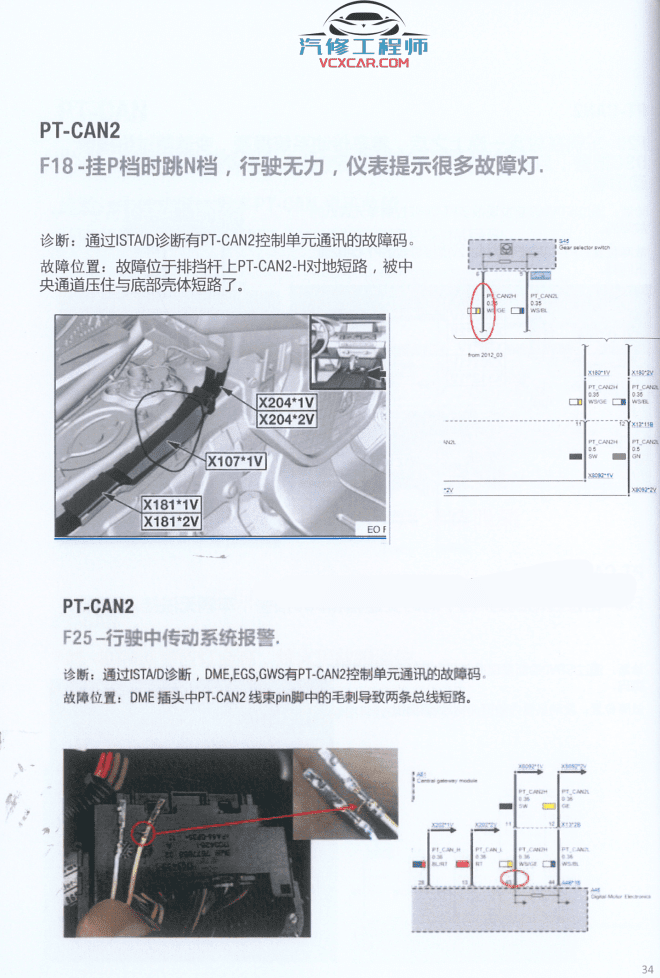 📂宝马BMW | 工程师教程 CHS版:宝马工程师收费培训教程-下册 NBT主机维修 CIC主机 通讯故障 总线故障 气门故障 变速箱故障(47页)