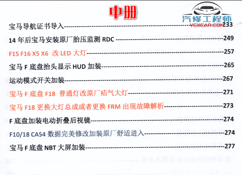 📂宝马BMW | 加装改装 2017.8第3版 老夏版: 宝马高级工程师培训手稿 [书籍+视频] 加装改装详细教程 诊断编程设码刷隐藏 升级降级 证书删除写入 模块修复 故障屏蔽 编死救活 防盗解码 上+中+下(430页 1.6G）