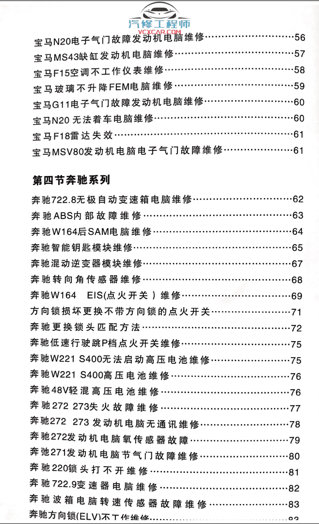 📂汽车电脑板 | ECU 2022年 大众奥迪奔驰宝马保时捷合资及国产车 电脑板诊断思路和维修方法 发动机 变速箱 波箱 传感器等电脑板故障维修(110M)