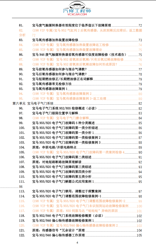 📂宝马BMW | 故障检修 2022.5 宝马常见故障原理及检修燃油系统 冷却系统 空调系统 正时 增压三元 氧传感器 电子气门 混合气故障