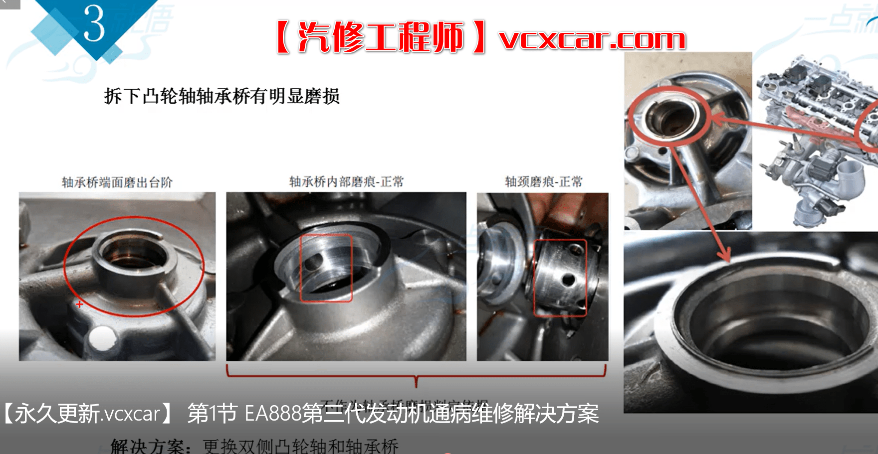 🎓[SVIP·积分课程] 奥迪 | Audi 常见的奥迪通病维修 奥迪发动机EA888故障分析 5讲（584M）