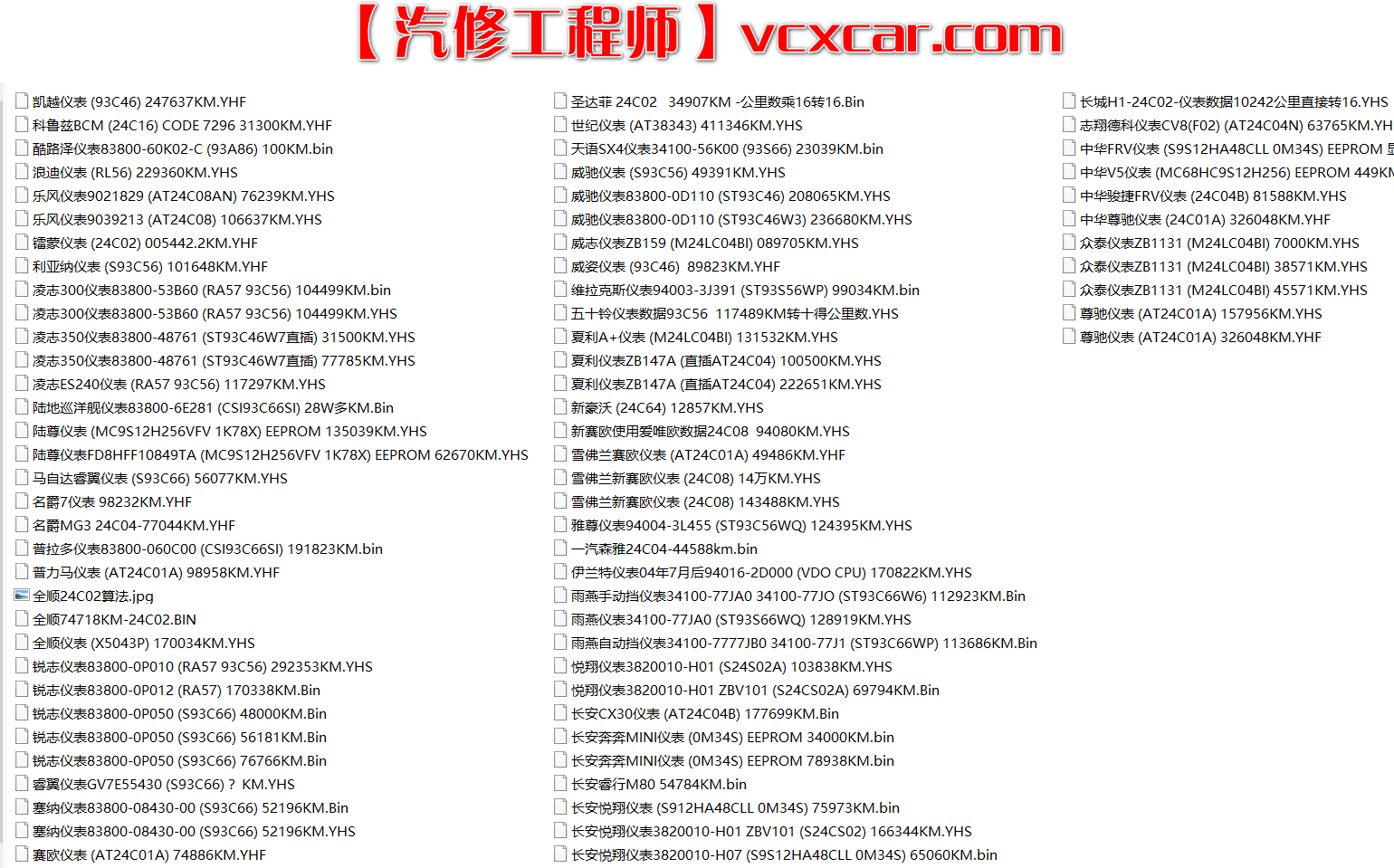 📂电子防盗 | 钥匙匹配 2021年 大众奥迪奔驰宝马福特丰田电子防盗 钥匙匹配 仪表修改 VIP内部培训视频 16周课程(20G)