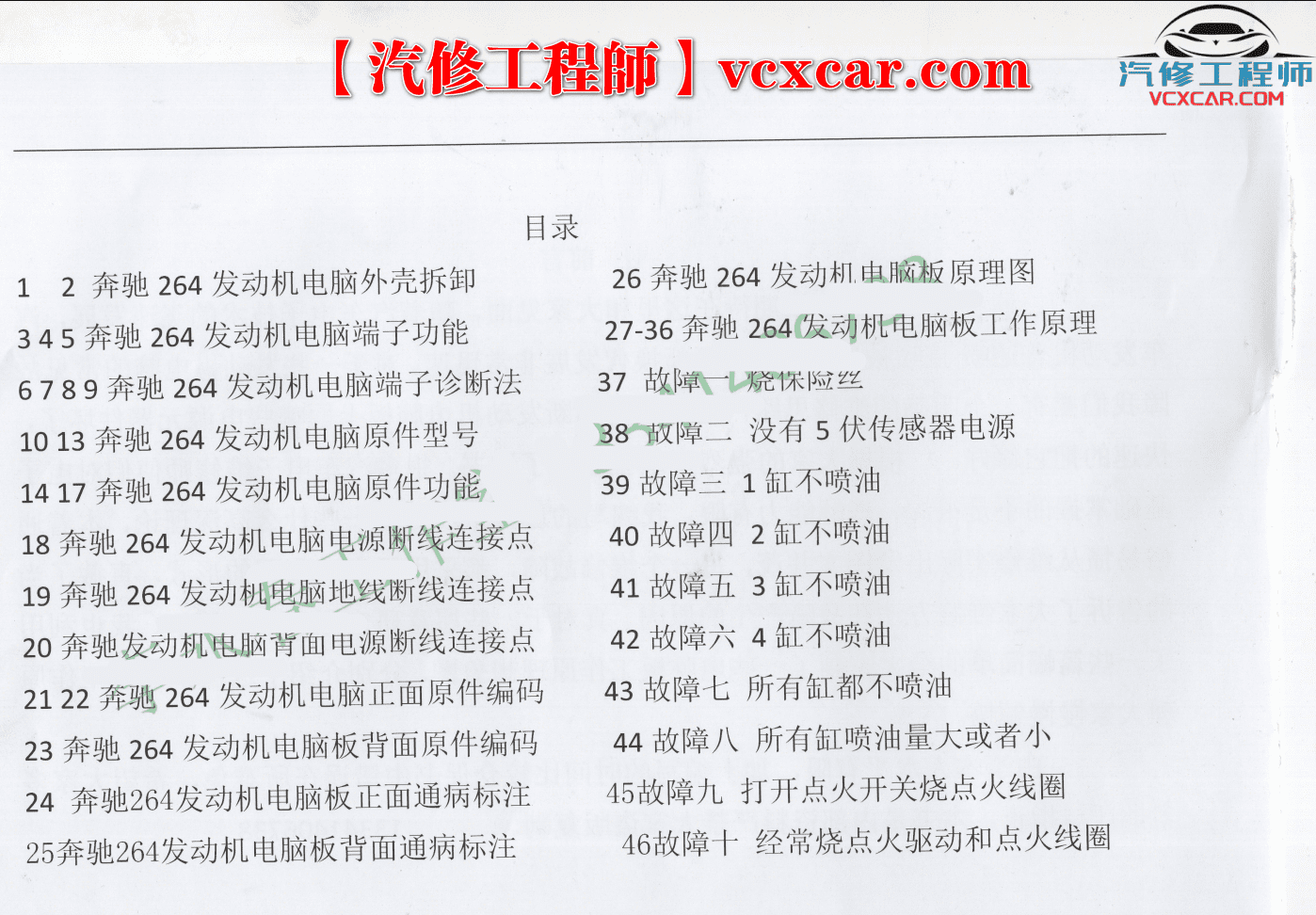 📂李永春 系列 03. 奔驰发动机电脑原理及故障维修 氧传感器 电磁阀门故障