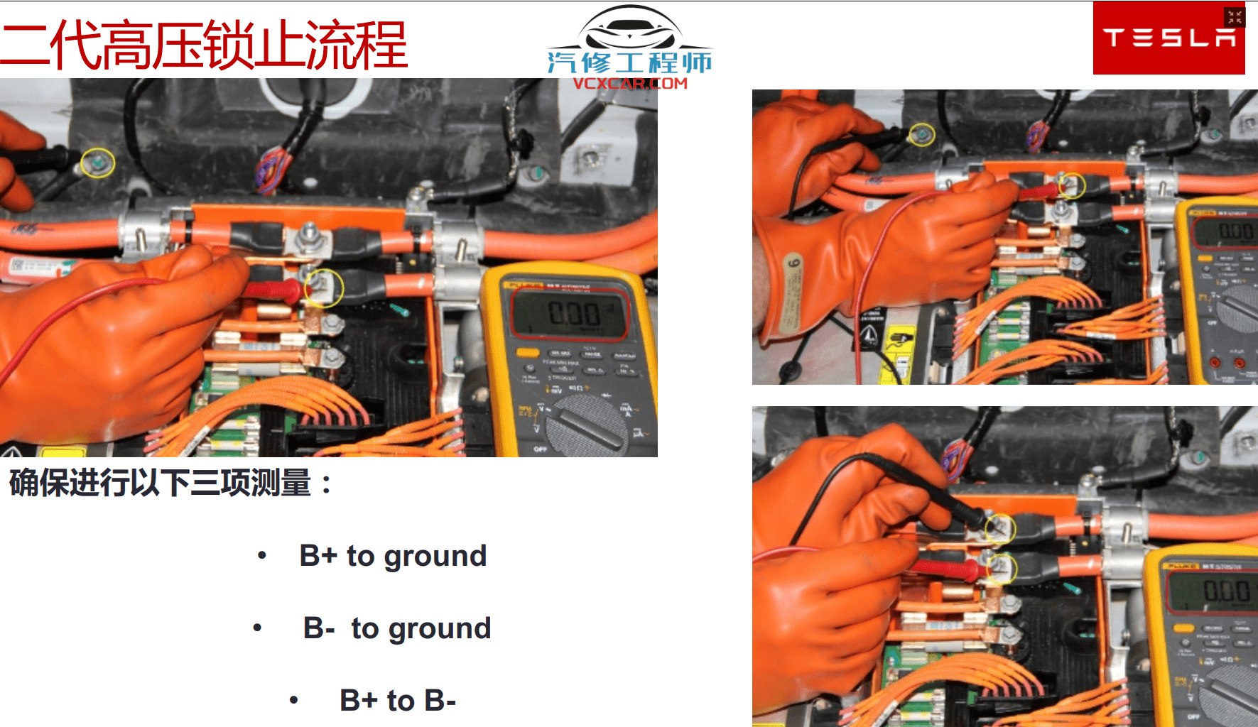 📂特斯拉 | Telsa 2019~2015年 特斯拉 高压技术培训+Model电路图+维修手册 打包整理(中英文)