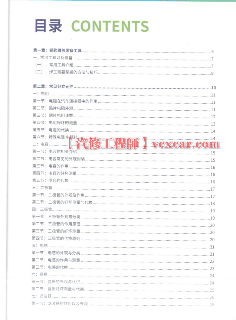 📂钥匙 | 维修 2023年 钥匙维修 遥控器智能卡通病原理维修方案  从入门到精通 大众奥迪奔驰宝马路虎保时捷比亚迪吉利本田日产东风长安长城现代(114页)