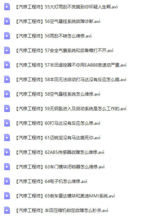 📂故障案例 | 课程 2022年  疑难故障案例课程 77节课 (15G)