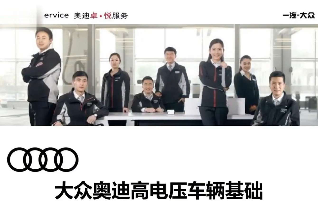 🎓[SVIP·积分课程] 大众奥迪 | 新能源培训 2023年 原厂高电压基础及ID4_ID6技术培训-890元-88节（10G）