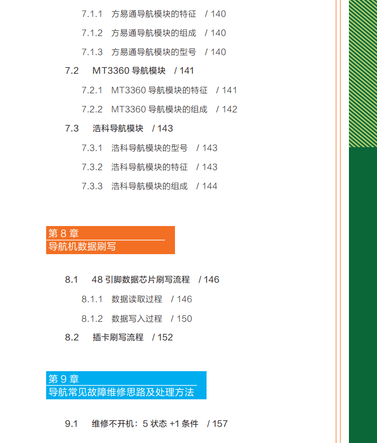 📂导航 | 教程 2023年 汽车导航维修从入门到精通 高清彩色版(196页)