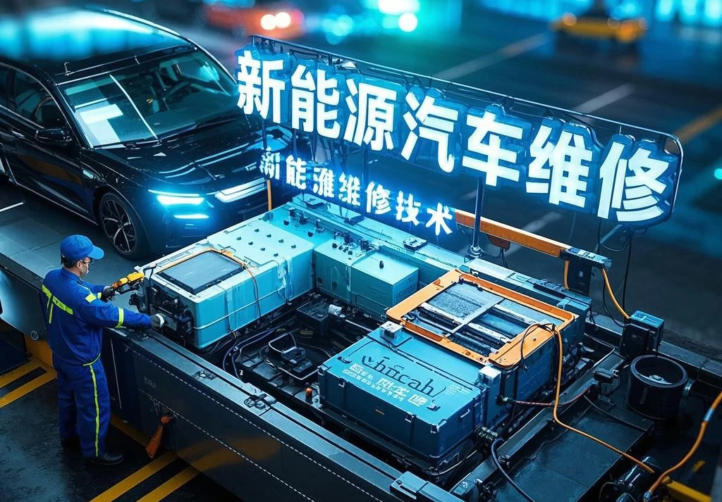 📂新能源 | 教材 2024年 重卡新能源教材_182页（508M）[安全防护 结构原理 高压电池 高压部件]