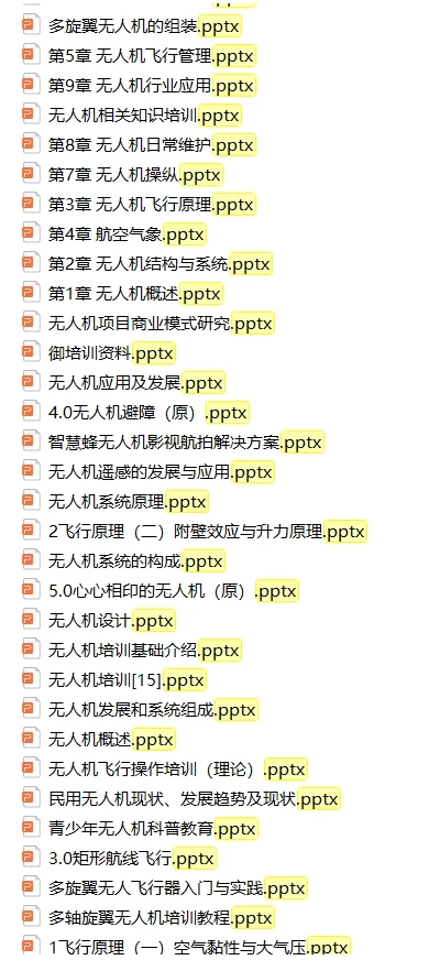 🟥[SVIP·专享] 无人机系列 | 专业无人机技术理论基础 各个系统零件组成+设计+制作原理（5G）（2025.5.11更新）