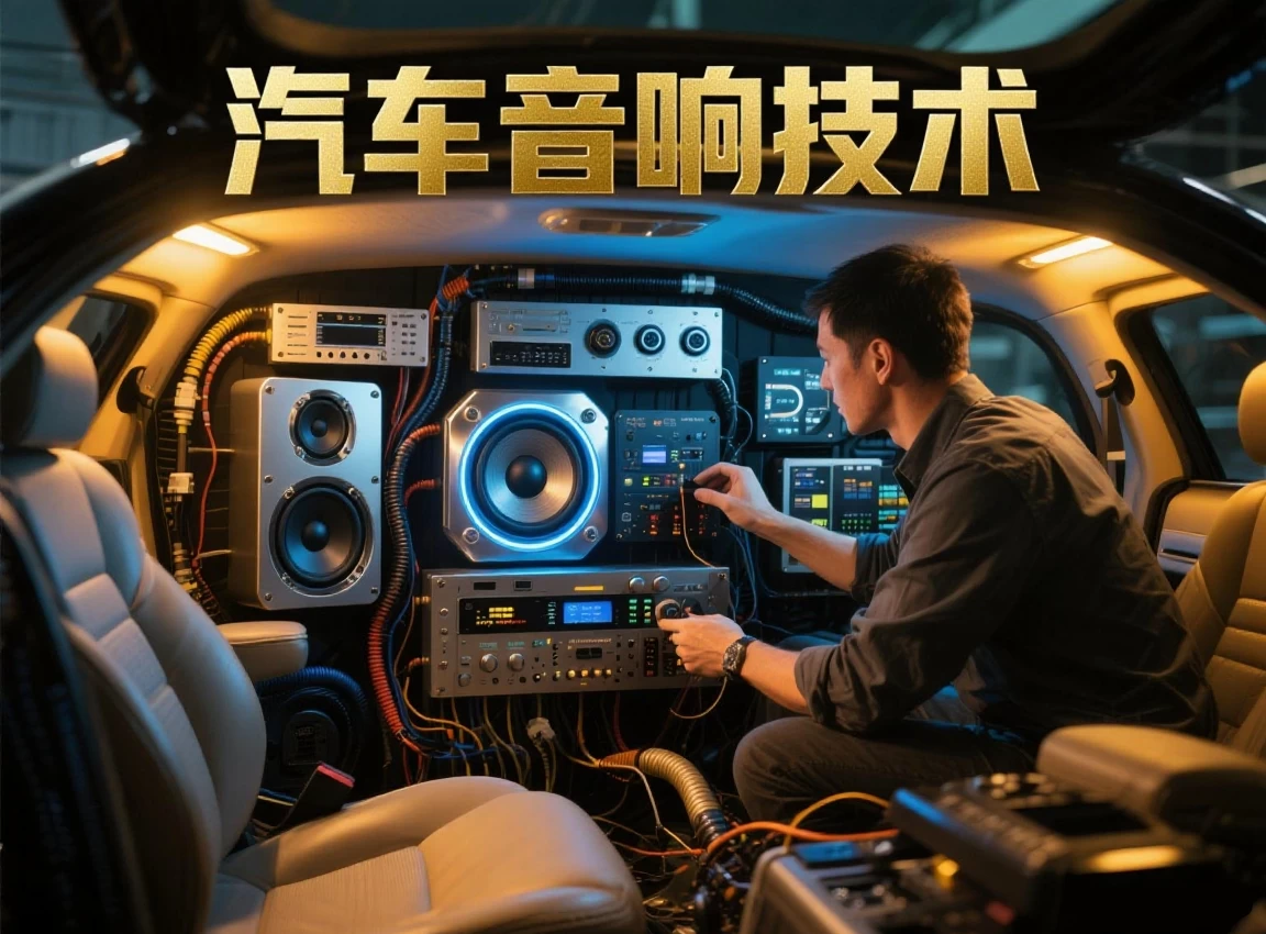 📂汽车音响 | 技术课程 2025 汽车音响中级技术课程_30节（3.5G）[示波器 功放 分音器 频谱仪 低音箱]