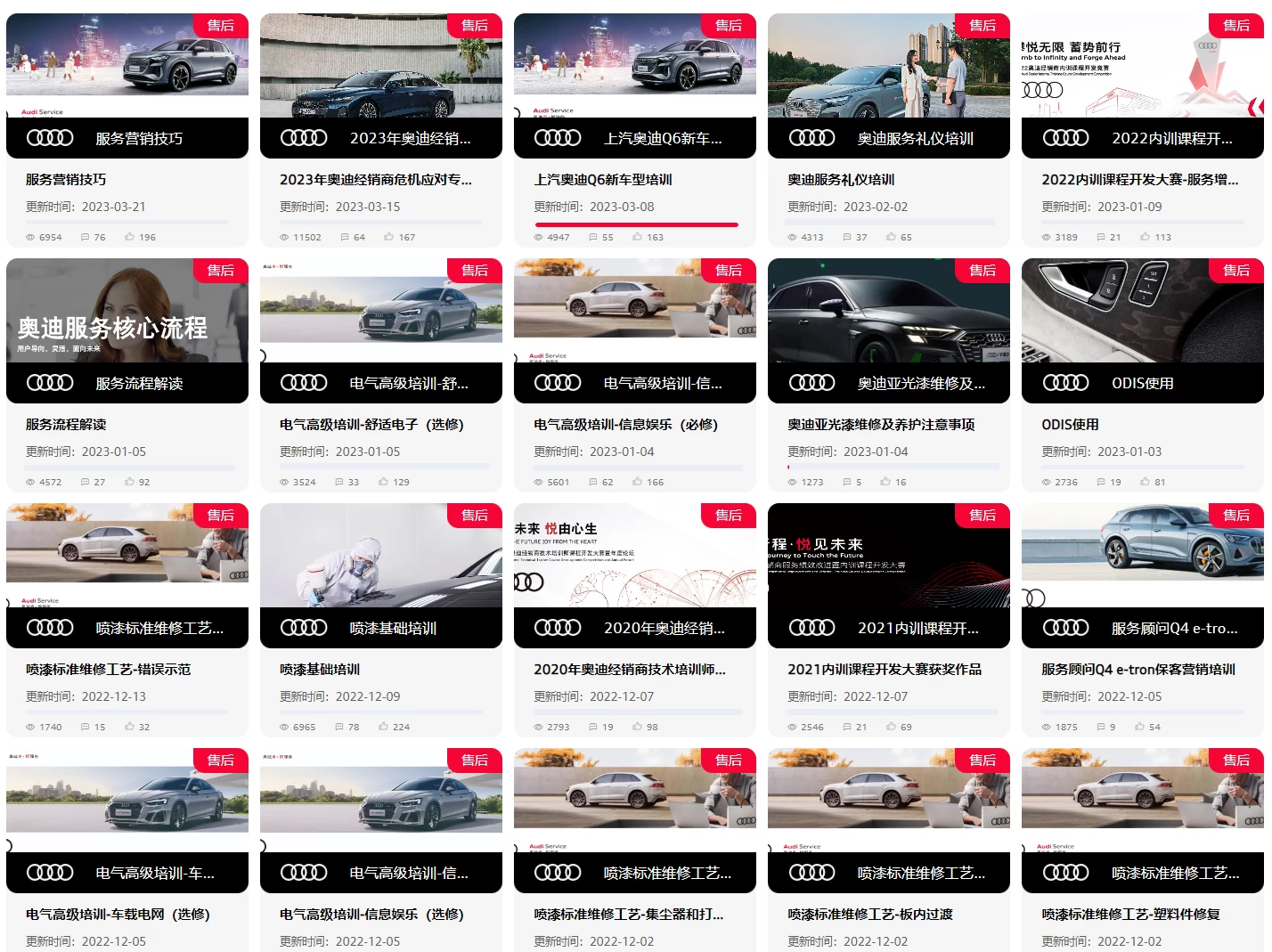 🔥🈴【刺 · 第5季】2025.9.1〔奥迪Audi〕〔原厂内部〕〔核心技术〕〔全部培训课程〕满300人开