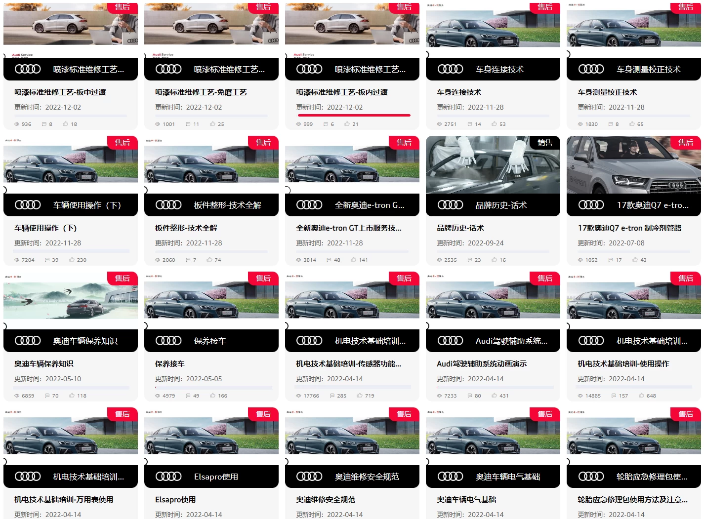 🔥🈴【刺 · 第5季】2025.9.1〔奥迪Audi〕〔原厂内部〕〔核心技术〕〔全部培训课程〕满300人开