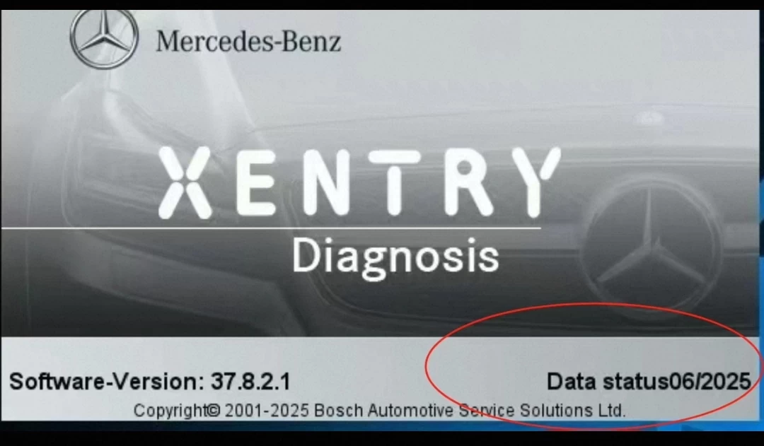 🟥[SVIP·专享] 2025.6 奔驰Benz诊断+编程系统Xentry[安装包+破解教程+破解补丁+注册机]（19G）