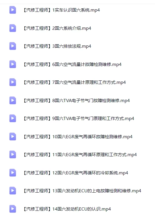 📂柴油车 | 资料 整理8：康明斯发动机维修 国六维修资料（7.4G）