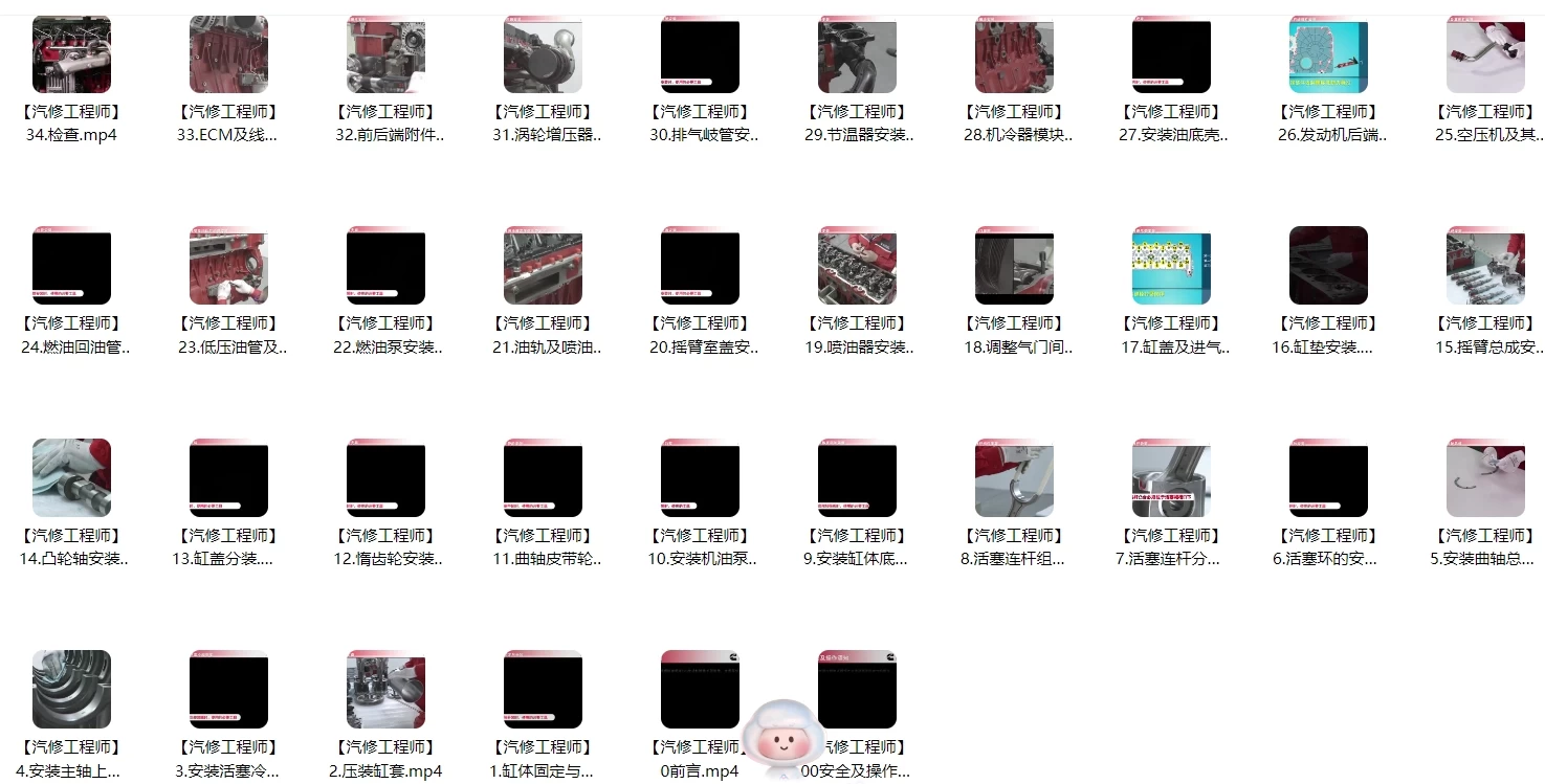 📂柴油车 | 资料 整理8：康明斯发动机维修 国六维修资料（7.4G）