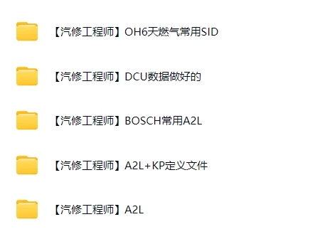 🎓[SVIP·积分] 柴油车 | 数据 整理10：国六柴油车数据包天然气WinOLS A2L/KP自定义 DCU优化 精准定义 最强标定（3200份 18.6G）