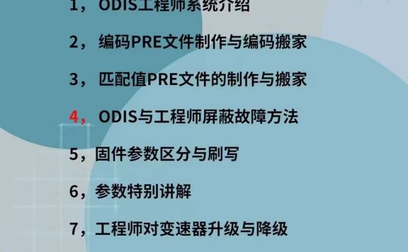 📂大众奥迪 | 工程师教程 2023年 ODIS-E故障屏蔽 固件参数刷写 工程师新教程（10集）