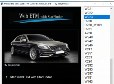 📂奔驰Benz | 元件位置 2023年最新 奔驰元件位置查询系统StarFinder 2023 webETM_SDmedia_Rescue 2023(10.58G)