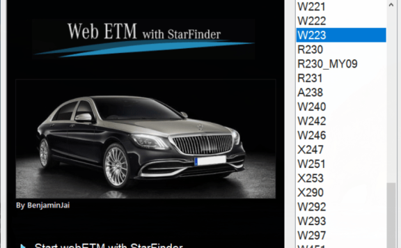 📂奔驰Benz | 元件位置 2023年最新 奔驰元件位置查询系统StarFinder 2023 webETM_SDmedia_Rescue 2023(10.58G)