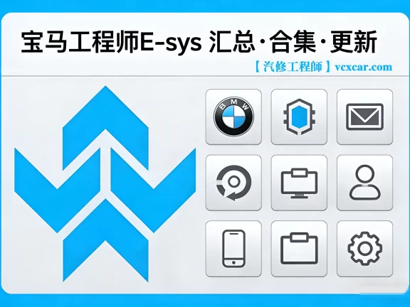📂宝马BMW | 工程师 E-sys 全部版本汇总+合集+更新 [注册机+破解补丁+教程]（只更新，不指导）