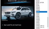 📂奔驰Benz | 元件位置 2025年最新 奔驰元件位置查询系统StarFinder webETM 2025+SDmedia(25G)